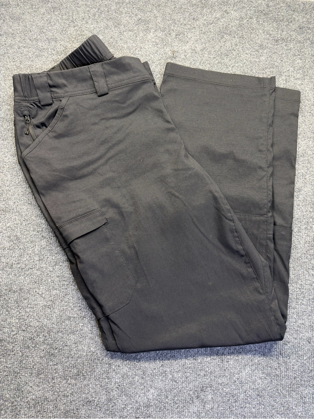 Duluth Trading Co Black Women's Cargo Stretch Pants